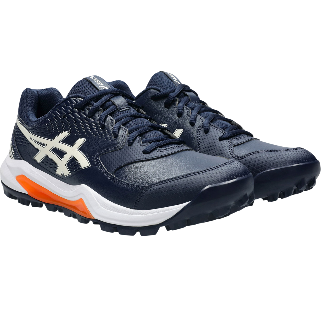 ASICS GEL-Lethal Field 2 Hockeyschuhe Navy/Cream (1113A046)