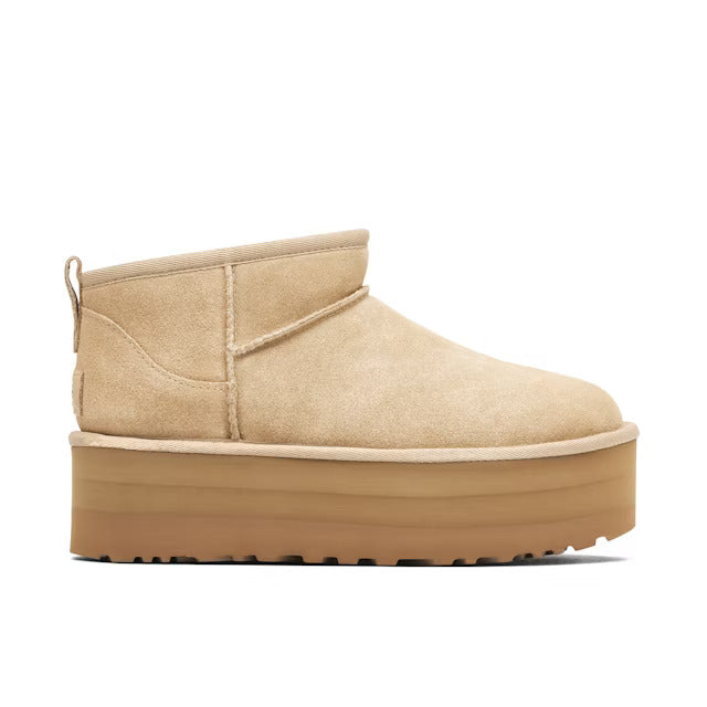 UGG Classic Ultra Mini Platform Boot Sand