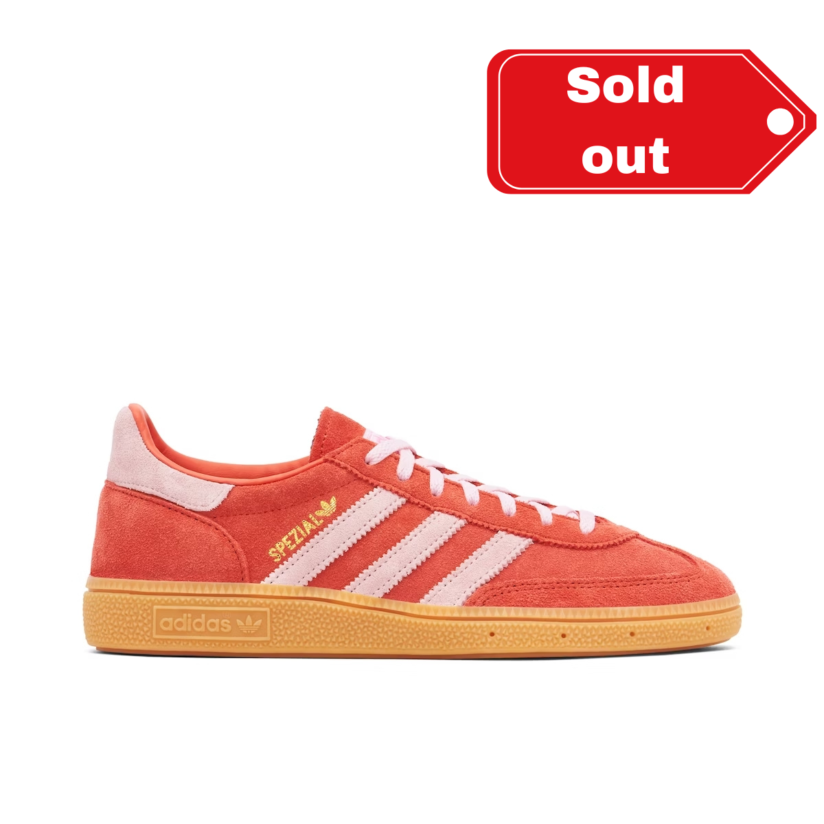 11. Adidas Handball Spezial Bright Red Clear Pink (W)