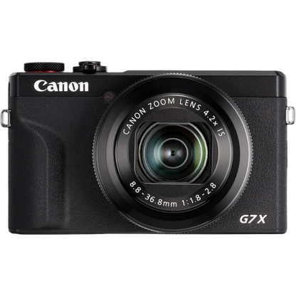 CANON POWERSHOT G7X MARK III Digitalkamera Schwarz, 4.2fach opt. Zoom, WLAN