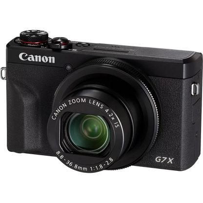 CANON POWERSHOT G7X MARK III Digitalkamera Schwarz, 4.2fach opt. Zoom, WLAN