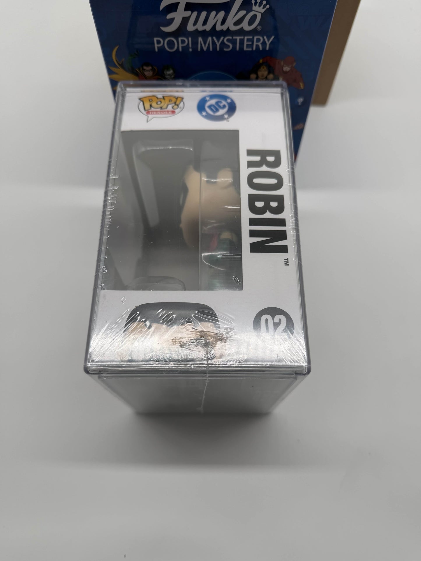 Funko Pop Mystery DC Comics (Metallic) with Pop! Curiosities & Oddities