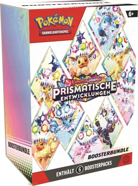 Pokemon Prismatische Entwicklung Boosterbundle (6 Boosterpacks)