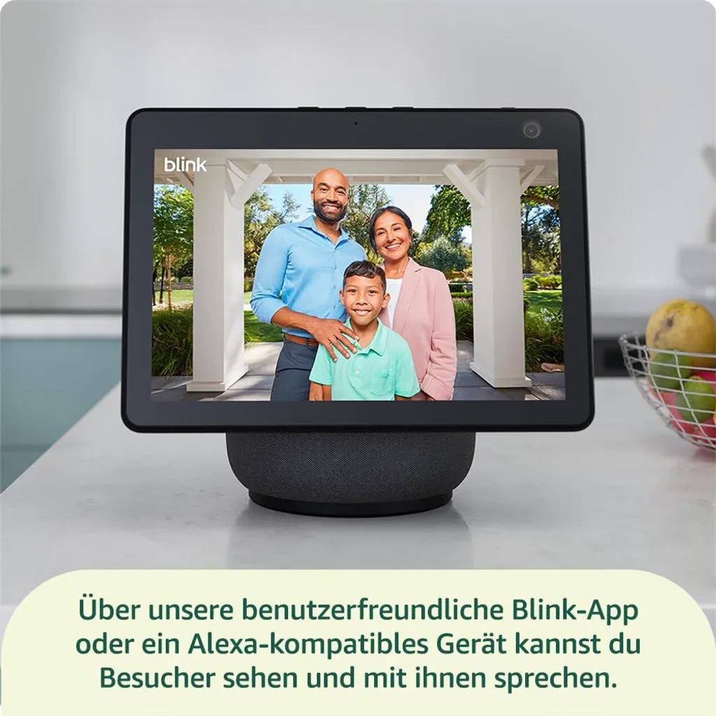 Blink Video Doorbell (2. Gen.) Smarte Video-Türklingel mit Kamera Schwarz (B0DJDT9XH4)