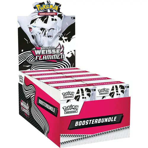 Pokemon Weiße Flamme Boosterbundle Display