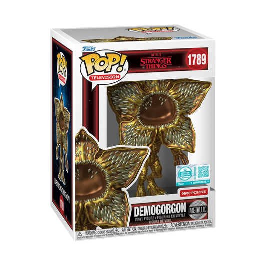 Funko POP! Supreme: Stranger Things - Gold Demogorgon Limited Edition Figur