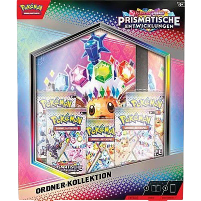 Pokemon Prismatische Entwicklungen Binder Kollektion DE
