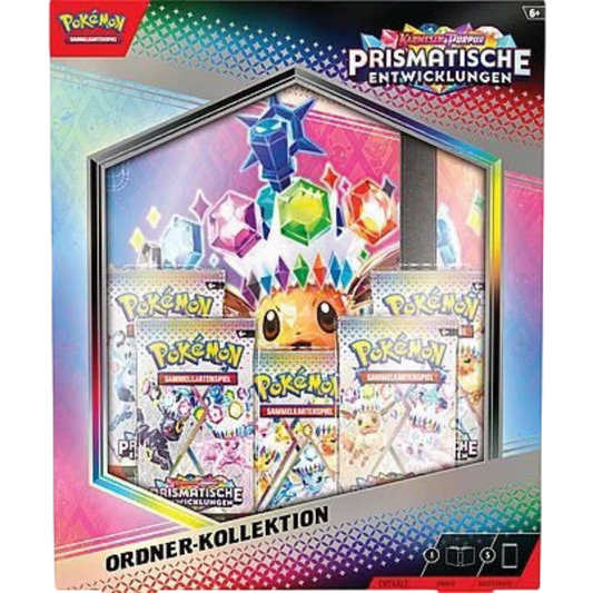 Pokemon Prismatische Entwicklungen Binder Kollektion DE