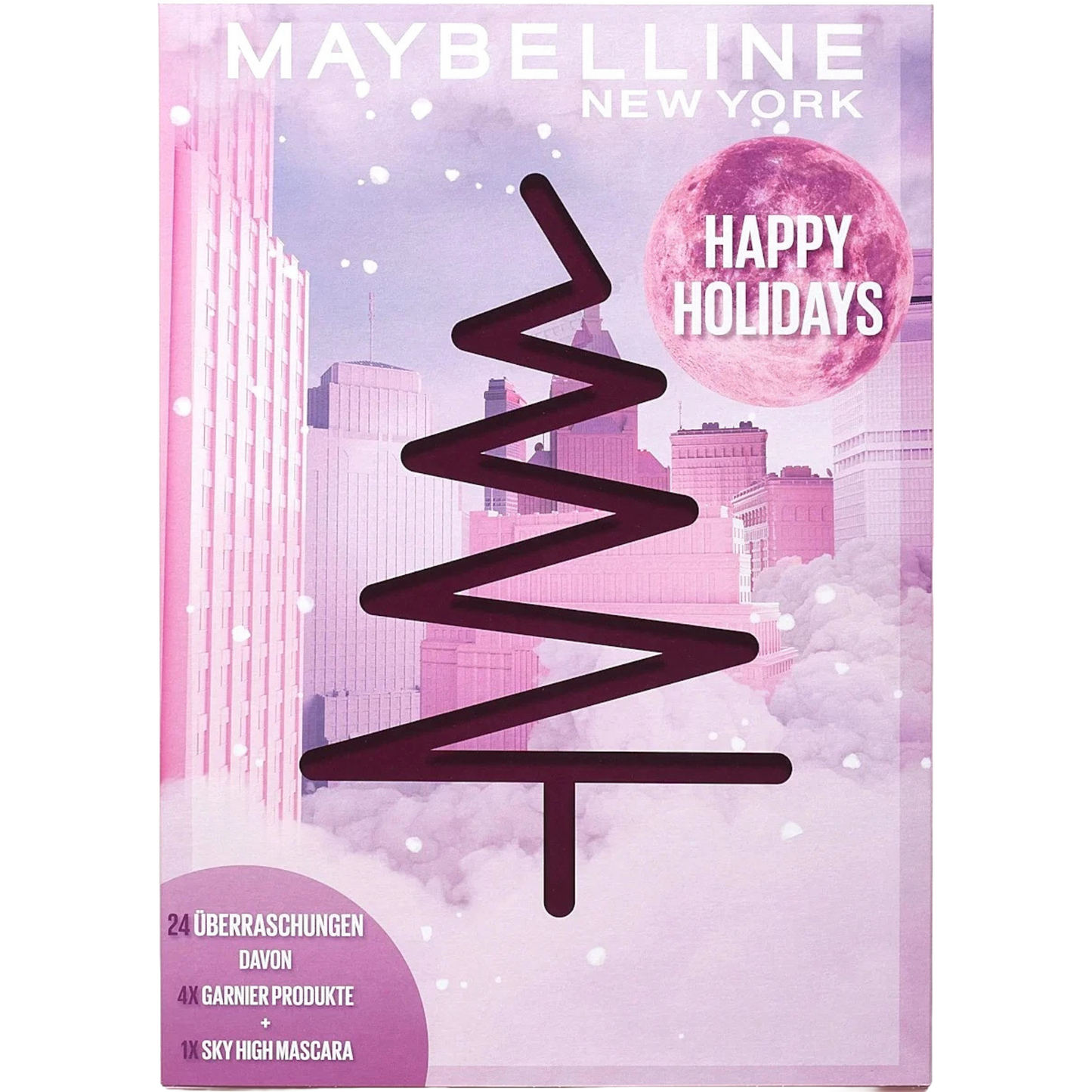 Maybelline New York Adventskalender 2025 Happy Holidays
