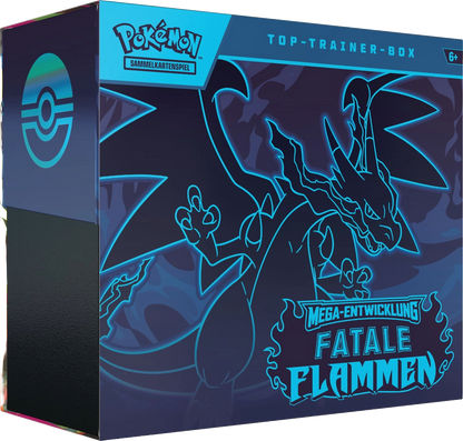 Pokemon Mega-Entwicklung Fatale Flammen Top-Trainer-Box PREORDER