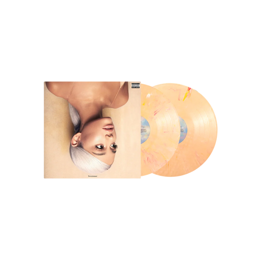 ariana grande sweetener 2lp (peach colored opaque)