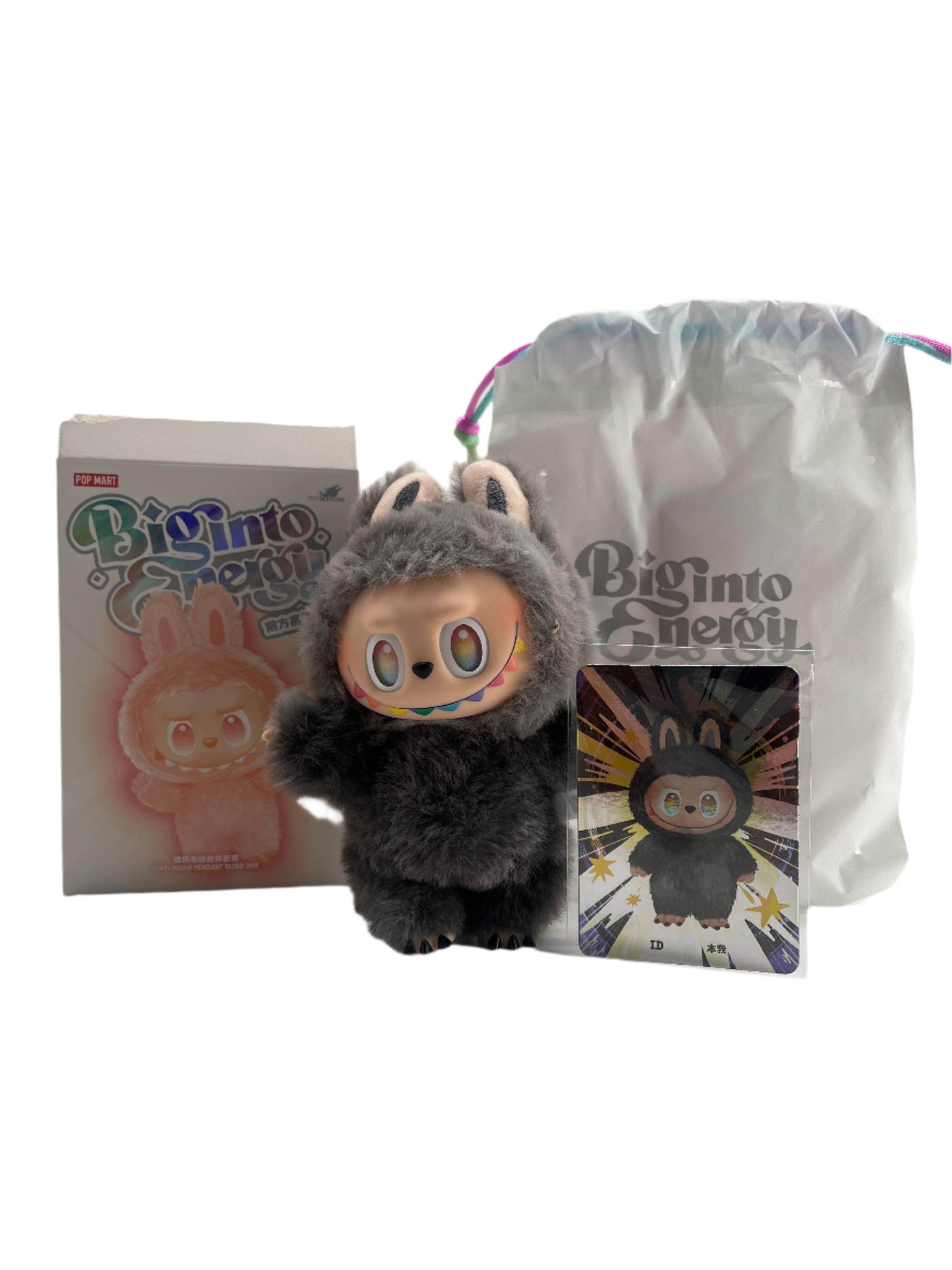 Pop Mart Labubu The Monsters Big Into Energy Series Id (Secret Version) Vinyl Plush Pendant