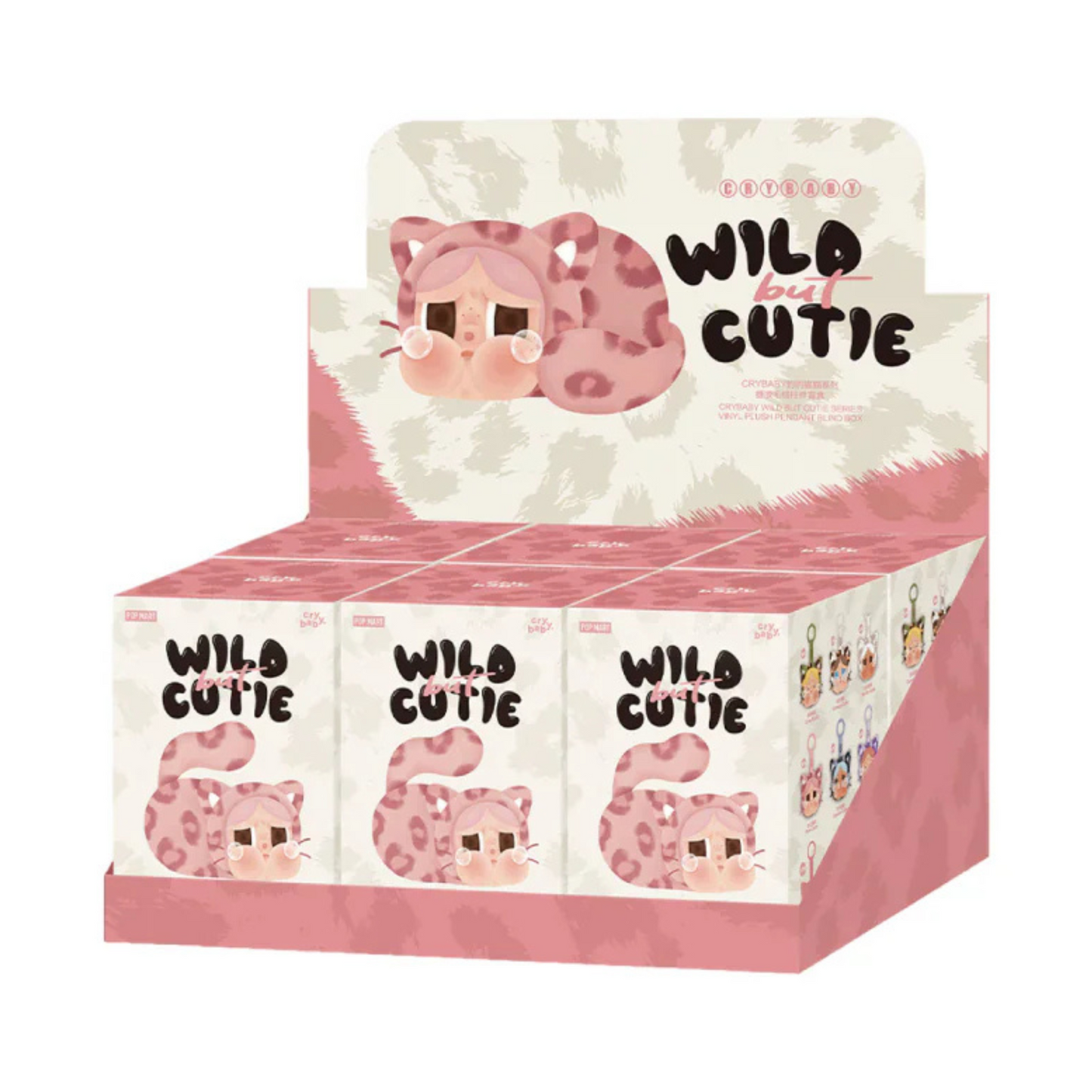 Pop Mart Crybaby Wild but Cutie Series Vinyl Plush Pendant Sealed