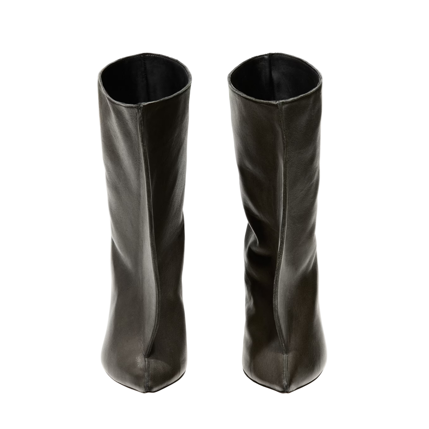 Glenn Martens H&M Hohe Ankleboots aus Leder