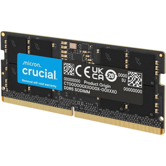 Crucial DDR5 64GB (2x32GB) 5600 SODIMM CT2K32G56C46S5