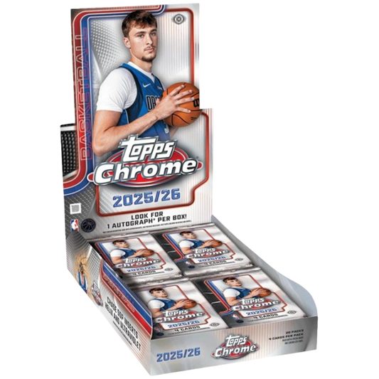 Topps 2025-26 Topps Chrome Basketball - Hobby Box PREORDER