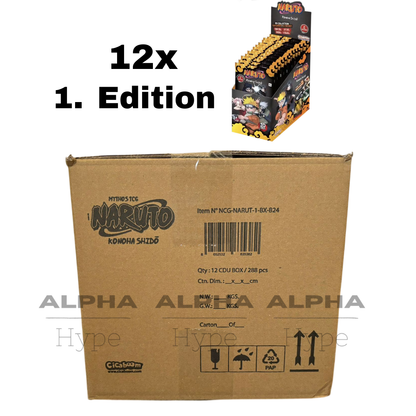 Naruto Konoha Shido Display 1. Edition Case (12x Displays)