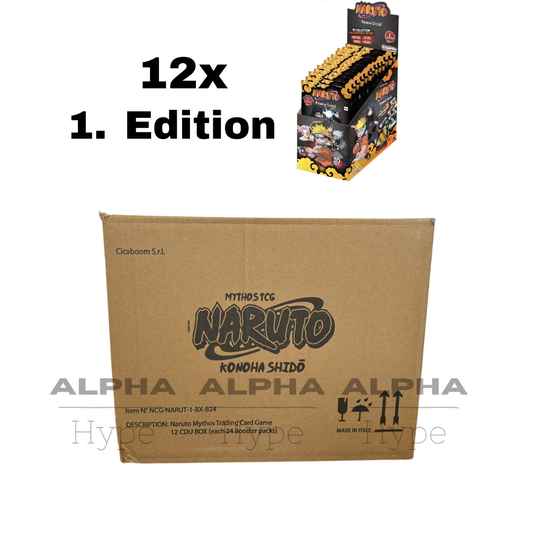 Naruto Konoha Shido Display 1. Edition Case (12x Displays)