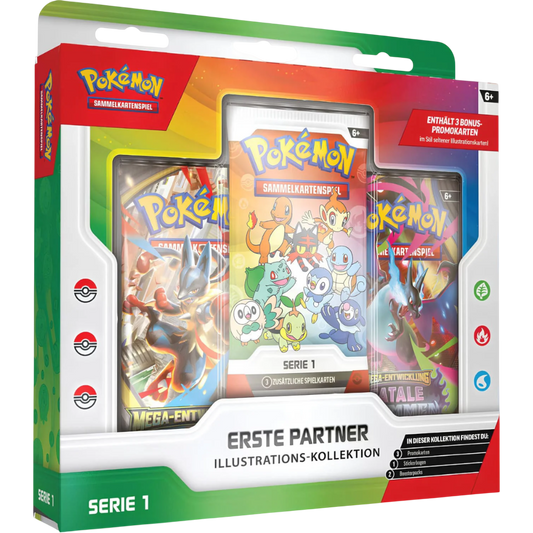Pokemon Erste Partner Illustrations-Kollektion PREORDER