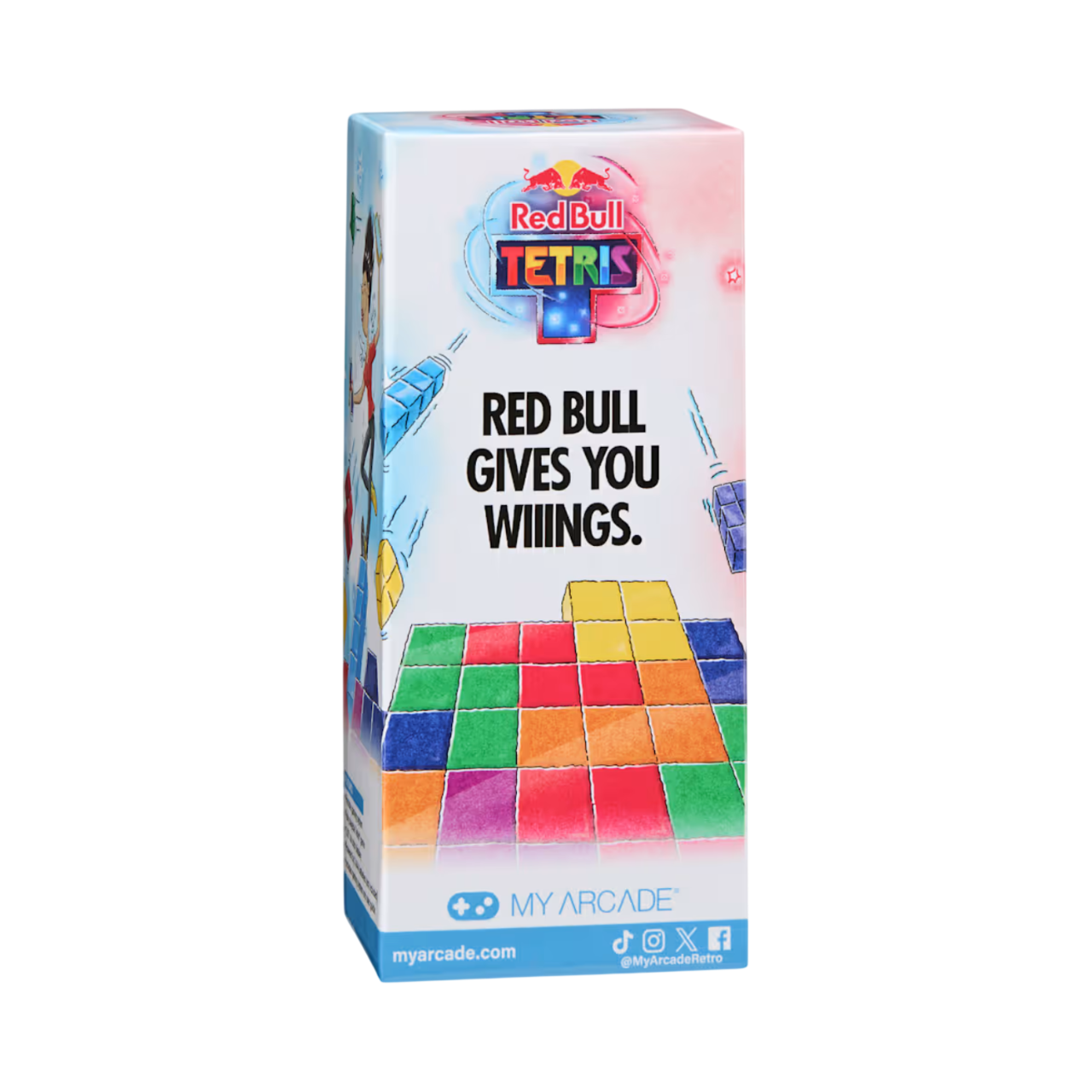 Red Bull Tetris Can Game