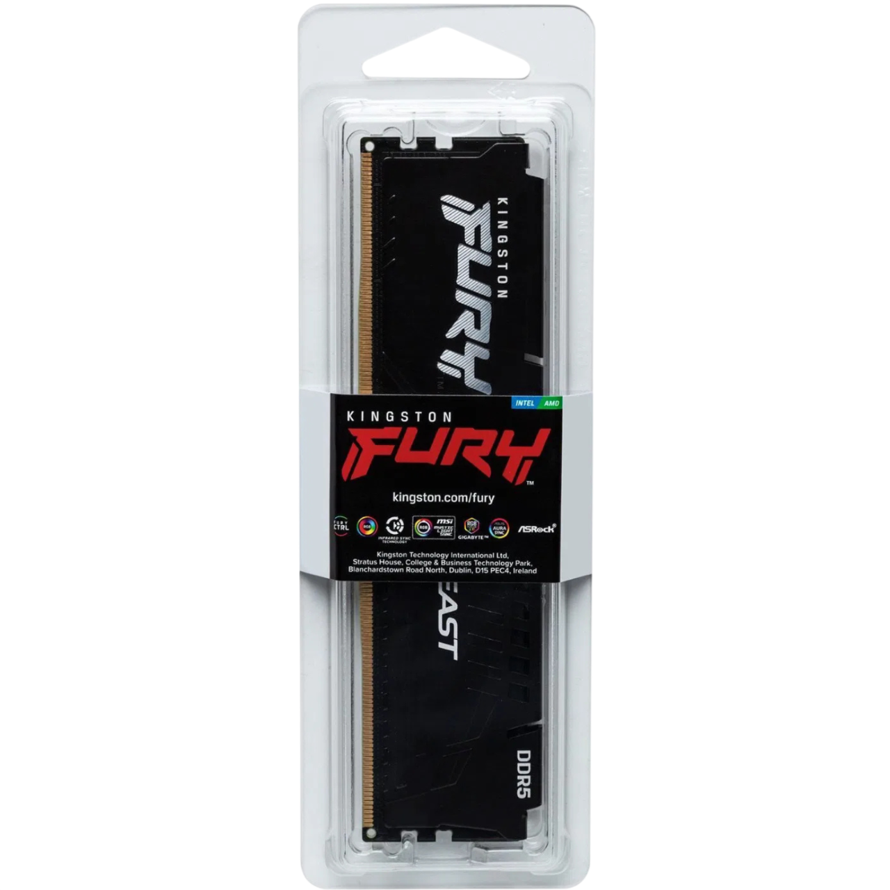 Kingston FURY 1x 16GB DDR5 5200MHz CL40 Beast Black