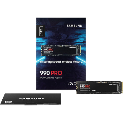 Samsung 990 PRO 1TB NVMe M.2 PCIe 4.0 SSD