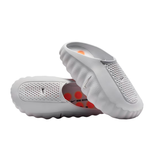 Nike Mind 001 Pregame Mules Grau / Weiß