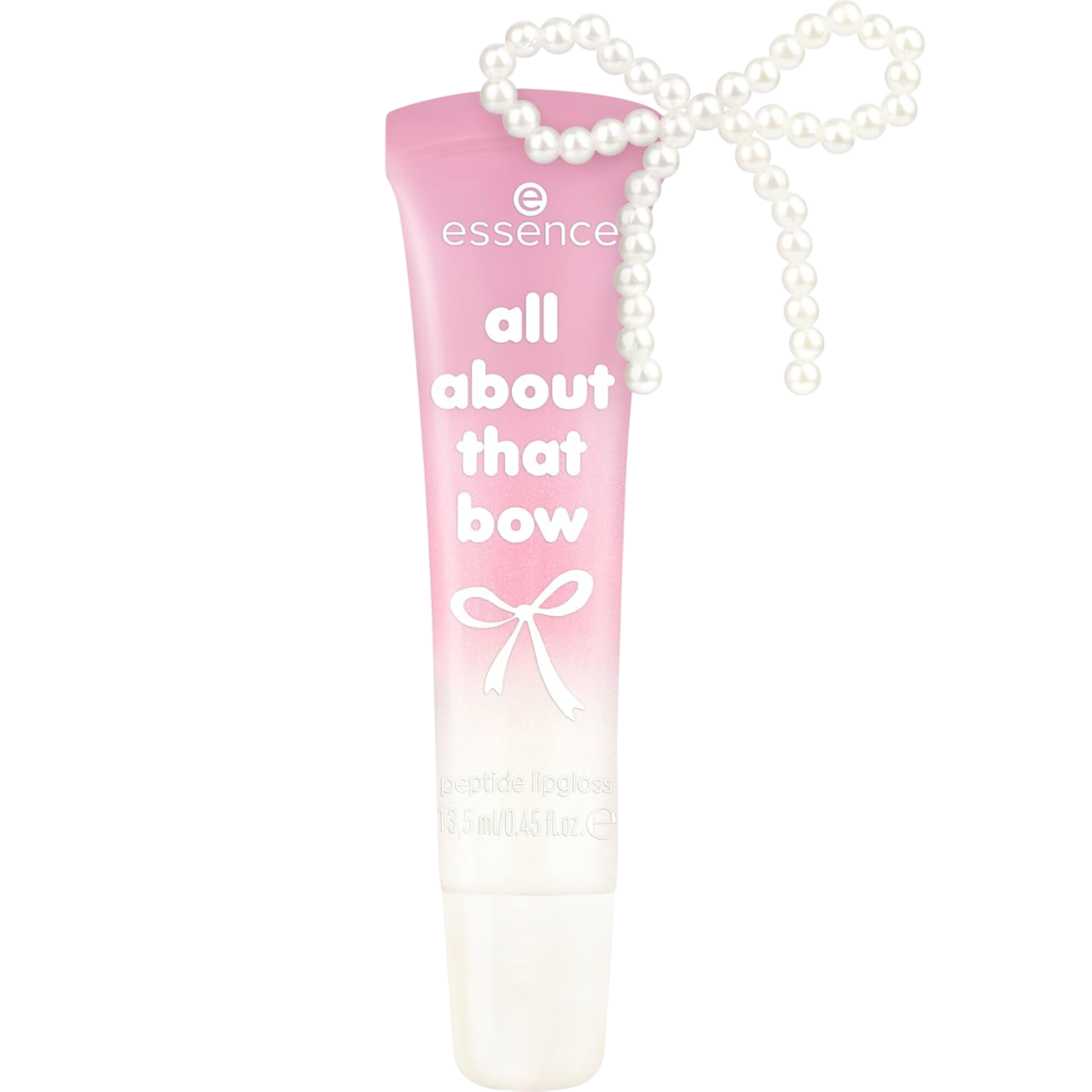 essence All About That Bow Peptide Lipgloss 01 Kiss 'n Bow