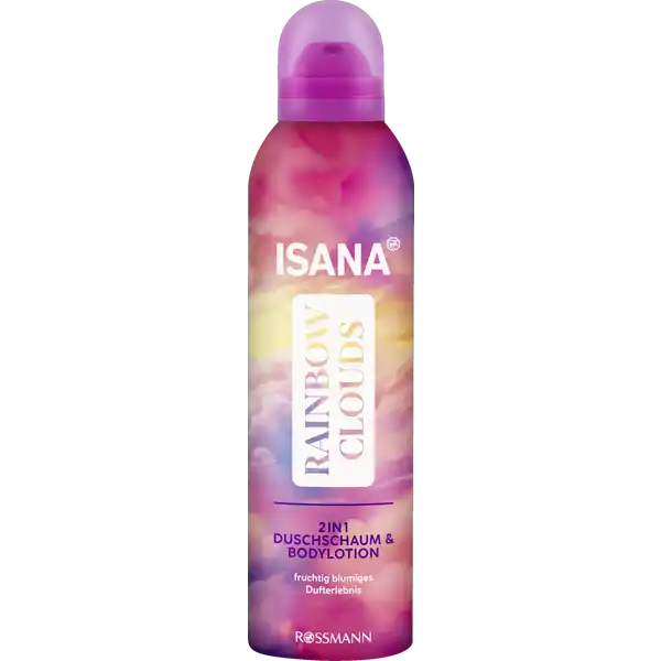 Duschschaum Rainbow Clouds Isana