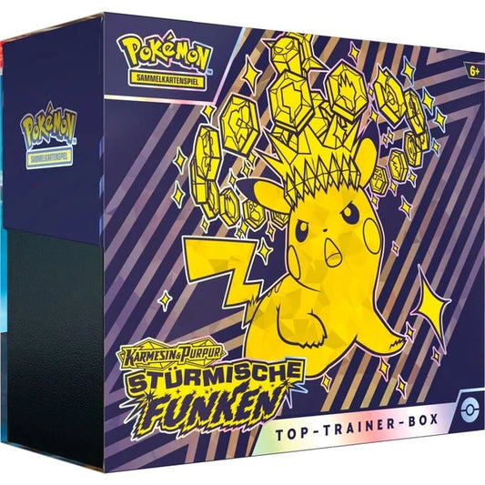 Pokemon Stürmische Funken Top Trainer Box