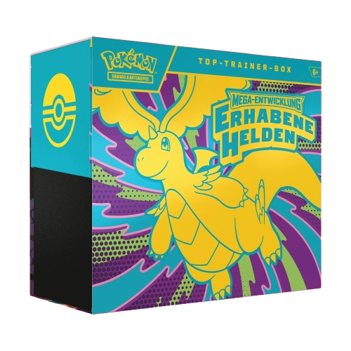Pokemon Mega-Entwicklung Erhabene Helden Top-Trainer-Box PREORDER