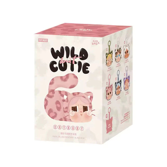 Pop Mart Crybaby Wild but Cutie Series Vinyl Plush Pendant Sealed