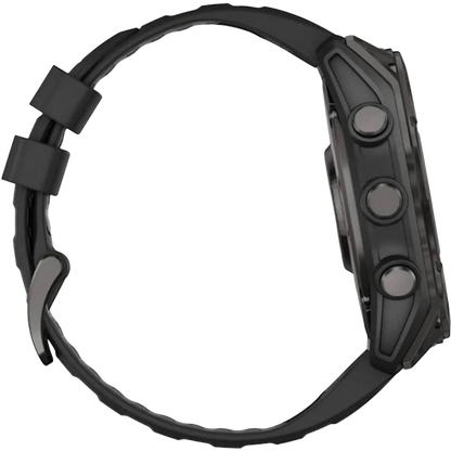 Garmin Fenix 8 AMOLED 51mm GPS-Multisport-Smartwatch Schwarz/Schiefergrau