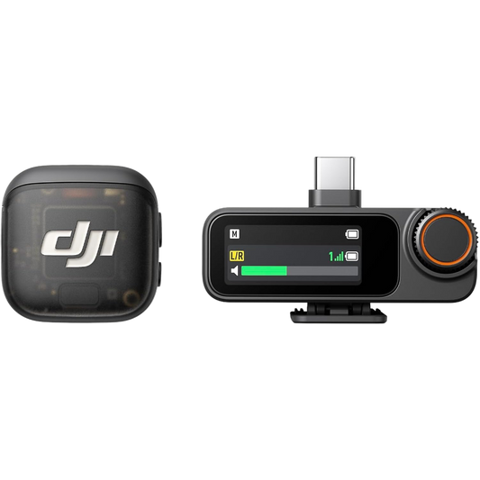 DJI Mic 3 Kabelloses Funkmikrofon (1 Sender + 1 Empfänger)