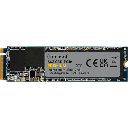 Intenso Premium M.2 PCIe 3.0 NVMe SSD 2TB (3835460)