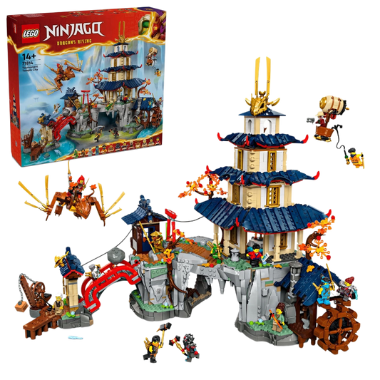 LEGO NINJAGO Turnier-Tempelstadt Bauset (71814)
