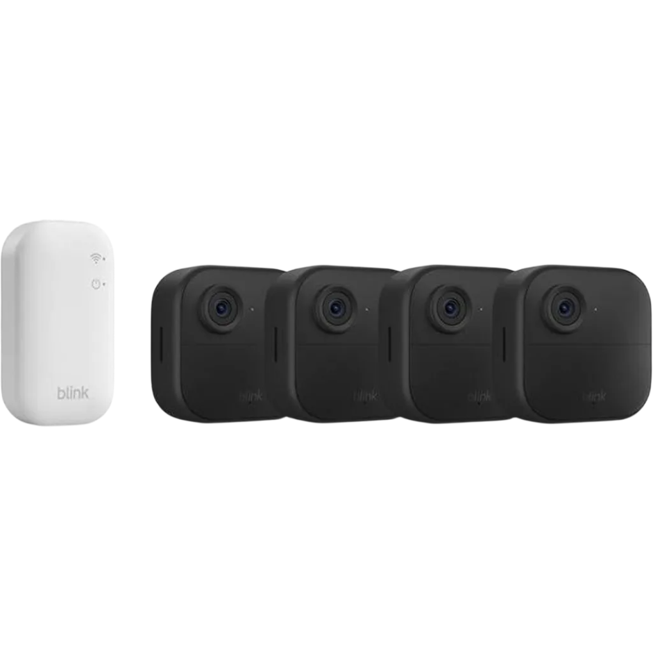 Blink Outdoor 4 Kabellose IP-Sicherheitskamera Schwarz (B0DHLT8T9L)