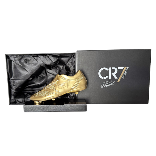 Cristiano Ronaldo Goldener Fußballschuh Miniatur-Sammlerstück