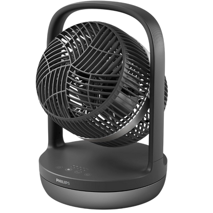 Philips Series 3000 Tischventilator mit Oszillation Schwarz (CX3050/01)