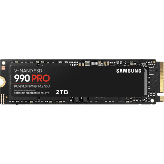 Samsung 990 PRO 2TB NVMe M.2 SSD PCIe 4.0 (MZ-V9P2T0BW)