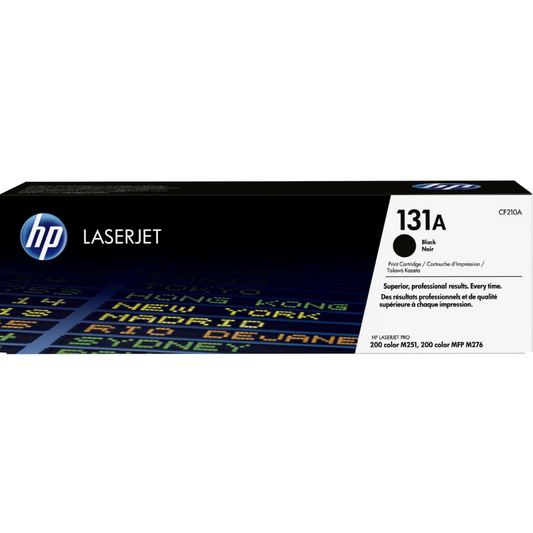 HP Original Toner CF210A (131A) Schwarz – ca. 1.600 Seiten für LaserJet Pro 200 M251/M276