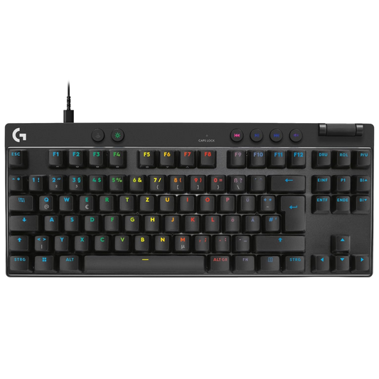 Logitech G PRO X TKL RAPID Tenkeyless Gaming Tastatur Schwarz