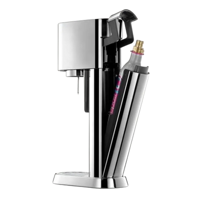 SodaStream Ensō Premium Wassersprudler Edelstahl Silber
