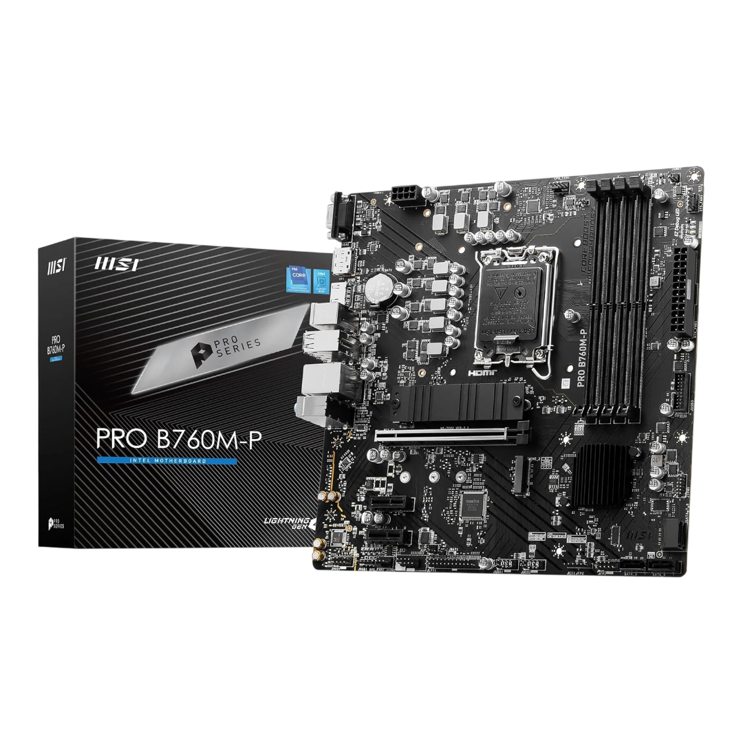 MSI PRO B760M-P Mainboard Micro-ATX LGA 1700