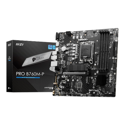 MSI PRO B760M-P Mainboard Micro-ATX LGA 1700