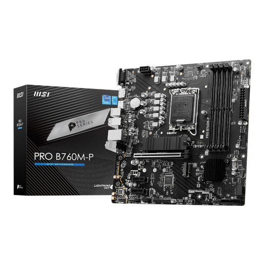 MSI PRO B760M-P Mainboard Micro-ATX LGA 1700