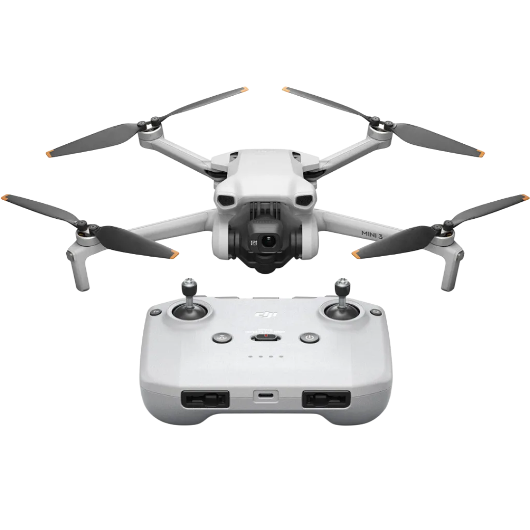 DJI Mini 3 Drohne mit RC-N1 Fernsteuerung Grau