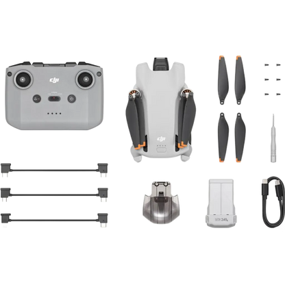 DJI Mini 3 Drohne mit RC-N1 Fernsteuerung Grau