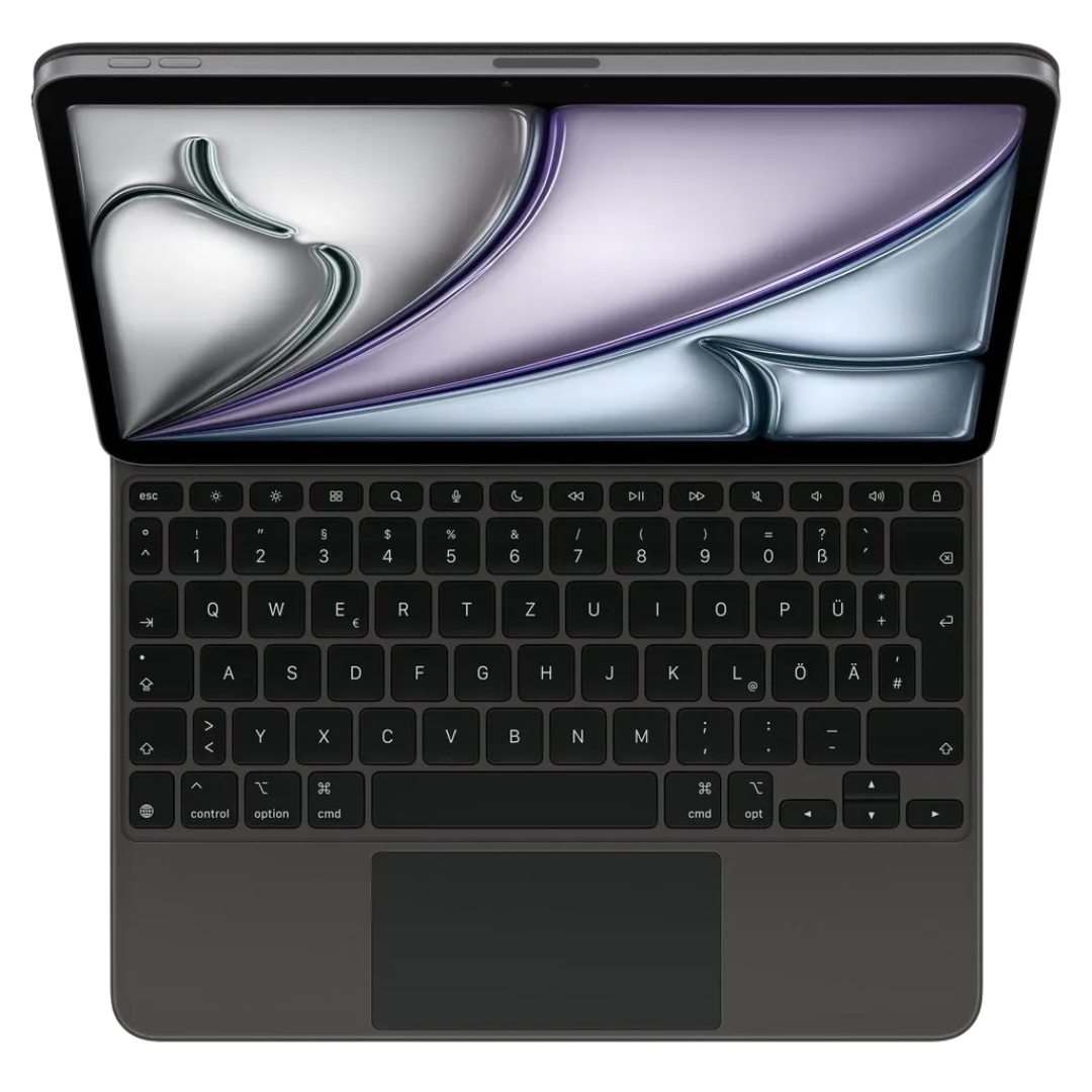 Apple Magic Keyboard für iPad Air 11 Zoll (M2/M3/M4) Deutsch Schwarz