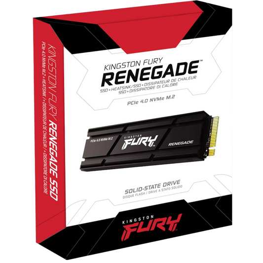 Kingston FURY Renegade 2 TB M.2 2280 PCIe 4.0 NVMe SSD mit Heatsink